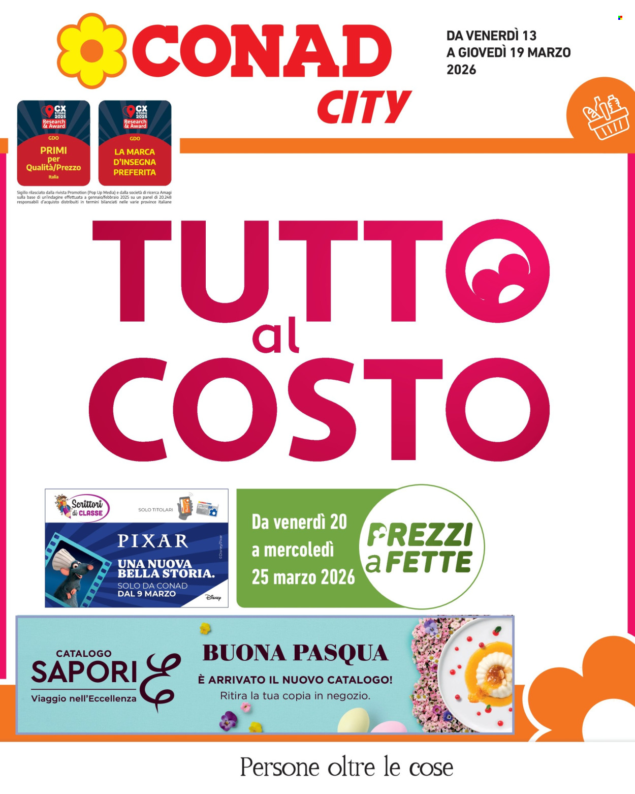 Volantino Conad City - 13/3/2026 - 19/3/2026. Pagina 1