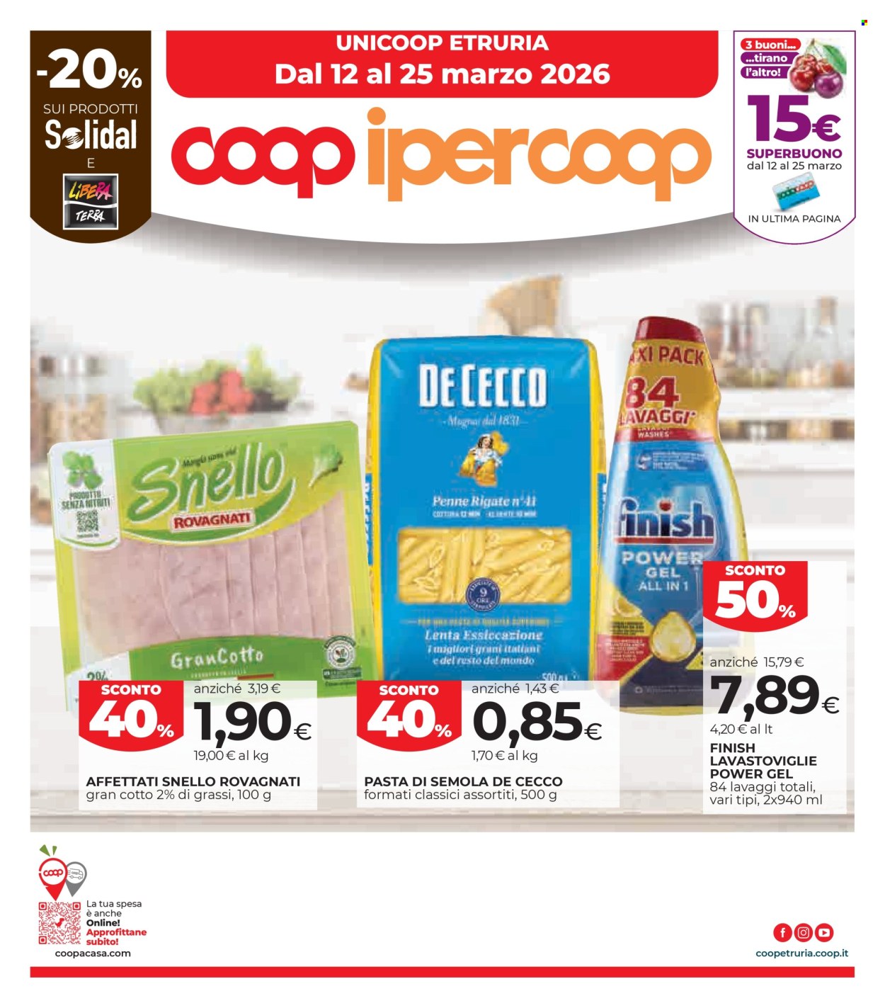 Volantino Coop - 12/3/2026 - 25/3/2026. Pagina 1