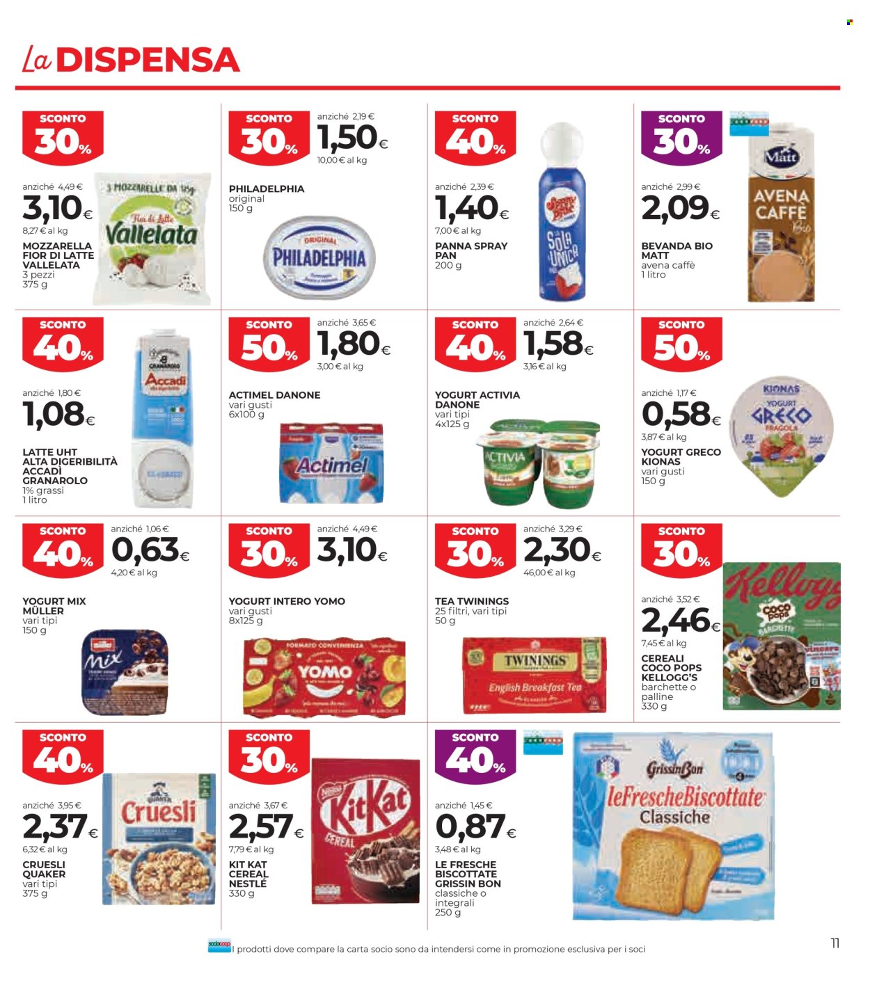 Volantino Coop - 12/3/2026 - 25/3/2026. Pagina 11