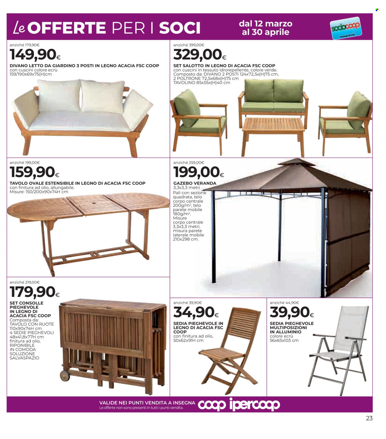 Volantino Coop - 12/3/2026 - 25/3/2026. Pagina 23