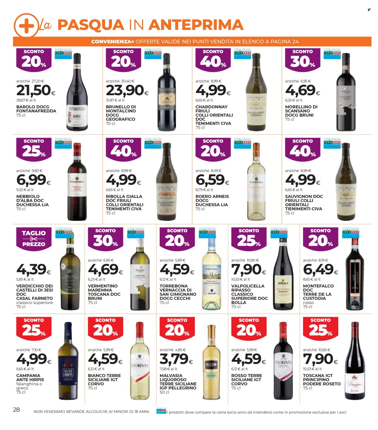 Volantino Coop - 12/3/2026 - 25/3/2026. Pagina 28
