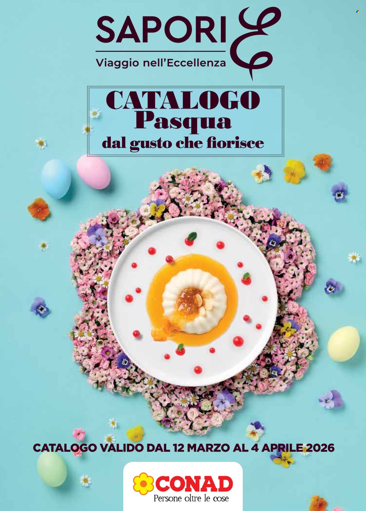 Volantino Conad - 12/3/2026 - 4/4/2026. Pagina 1