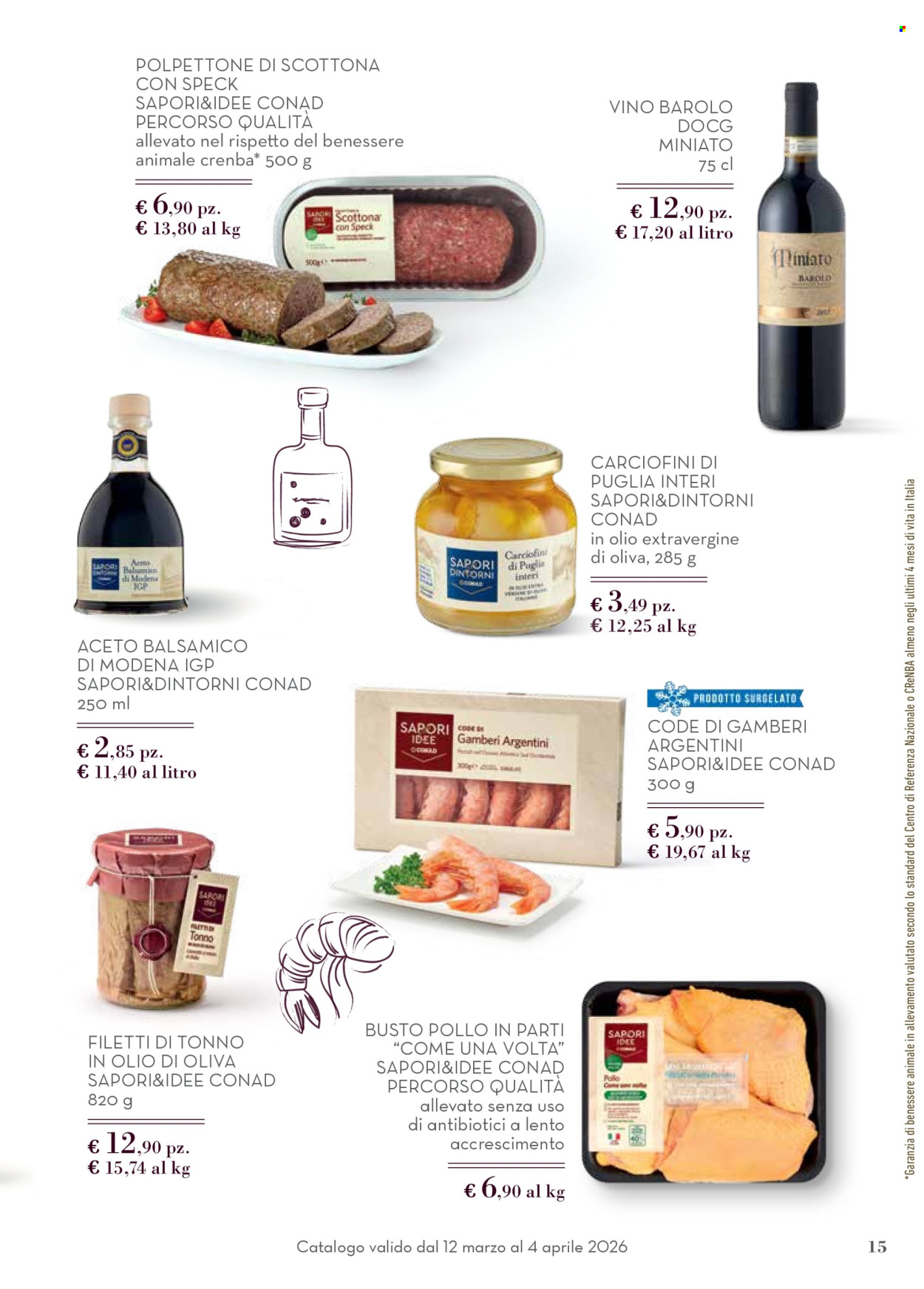 Volantino Conad - 12/3/2026 - 4/4/2026. Pagina 15