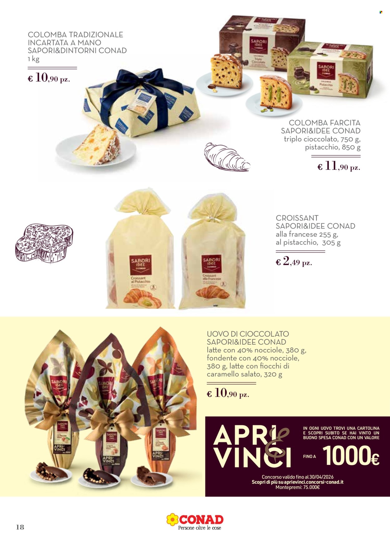 Volantino Conad - 12/3/2026 - 4/4/2026. Pagina 18