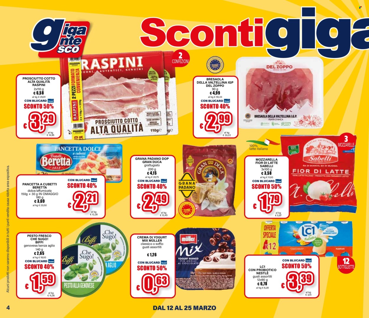 Volantino Il Gigante - 12/3/2026 - 25/3/2026. Pagina 4