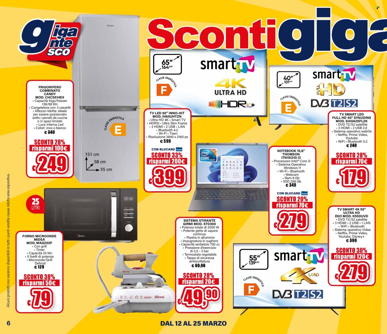 Volantino Il Gigante - 12/3/2026 - 25/3/2026. Pagina 6