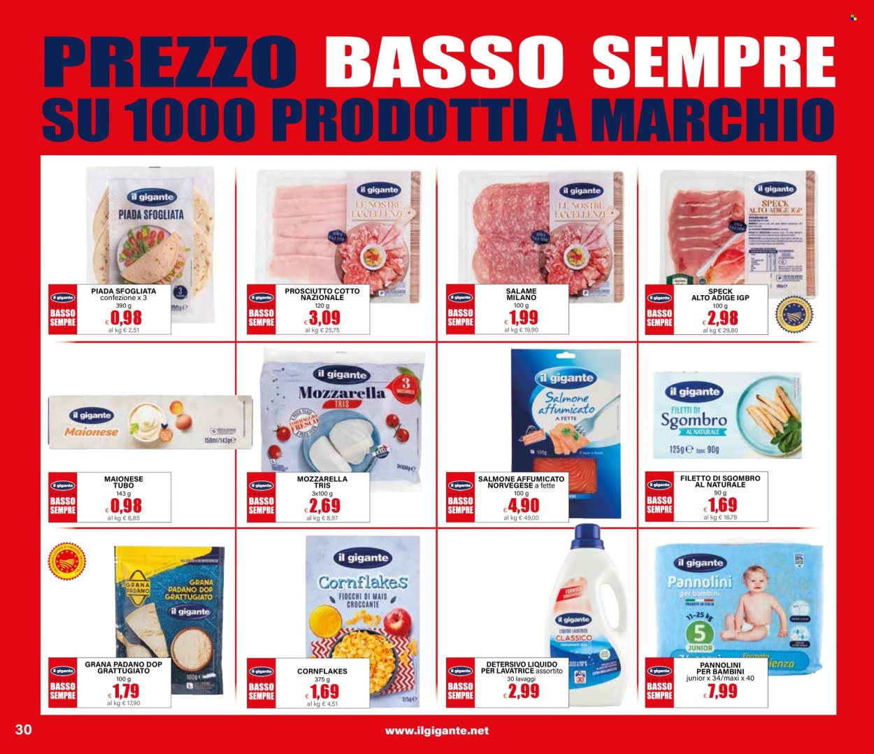 Volantino Il Gigante - 12/3/2026 - 25/3/2026. Pagina 30