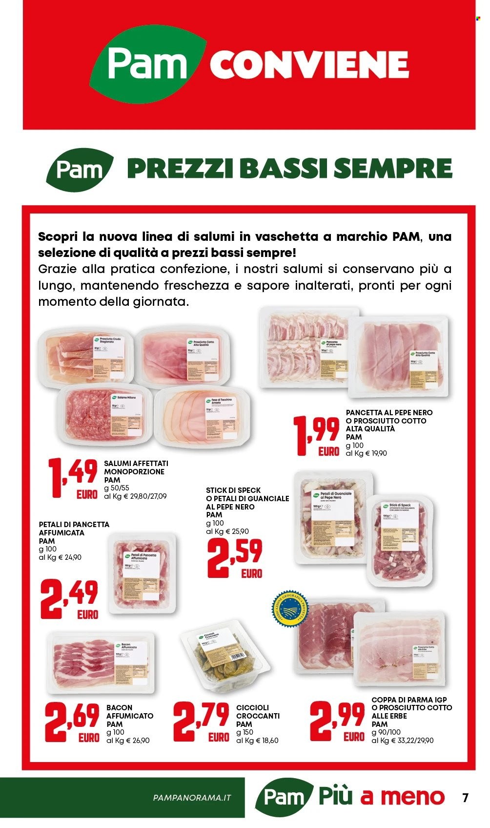 Volantino Pam Panorama - 12/3/2026 - 25/3/2026. Pagina 7