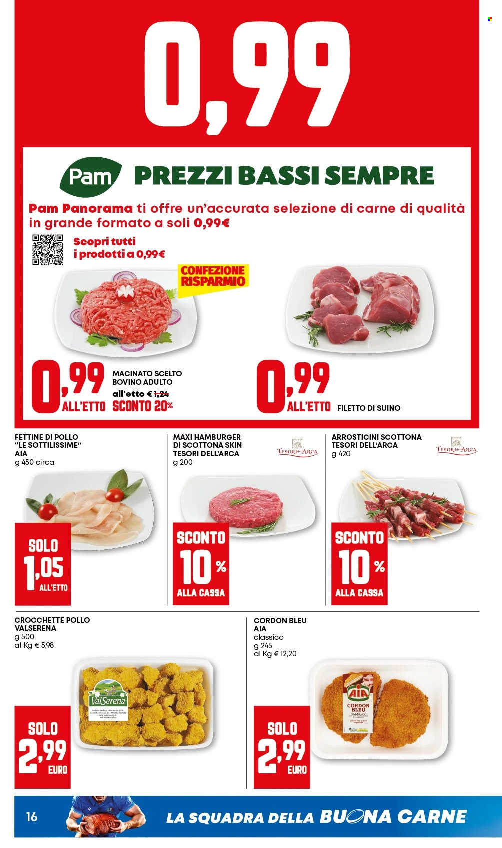 Volantino Pam Panorama - 12/3/2026 - 25/3/2026. Pagina 16