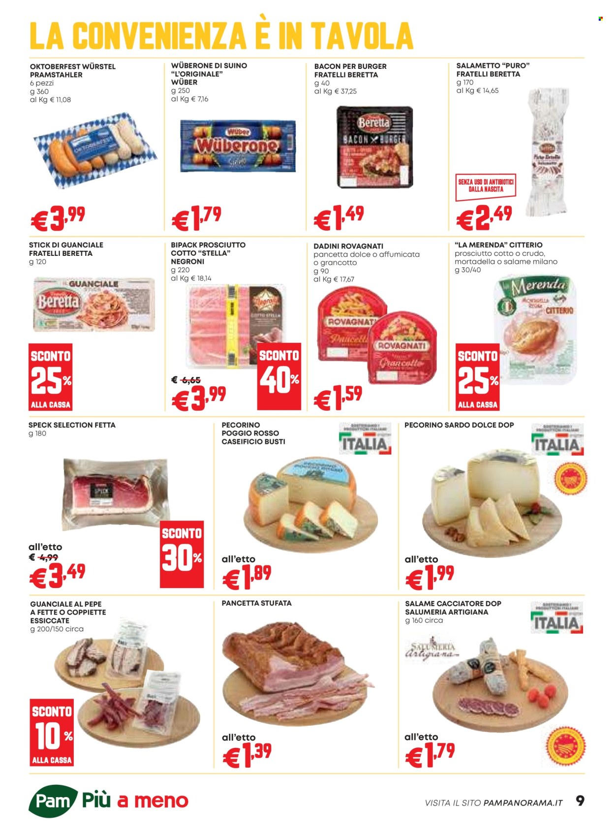 Volantino Pam Panorama - 12/3/2026 - 25/3/2026. Pagina 9