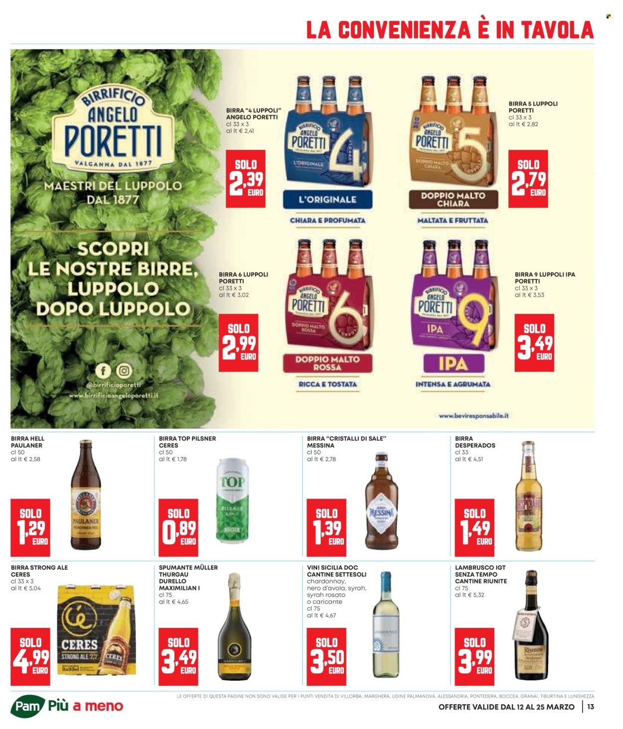 Volantino Pam Panorama - 12/3/2026 - 25/3/2026. Pagina 13