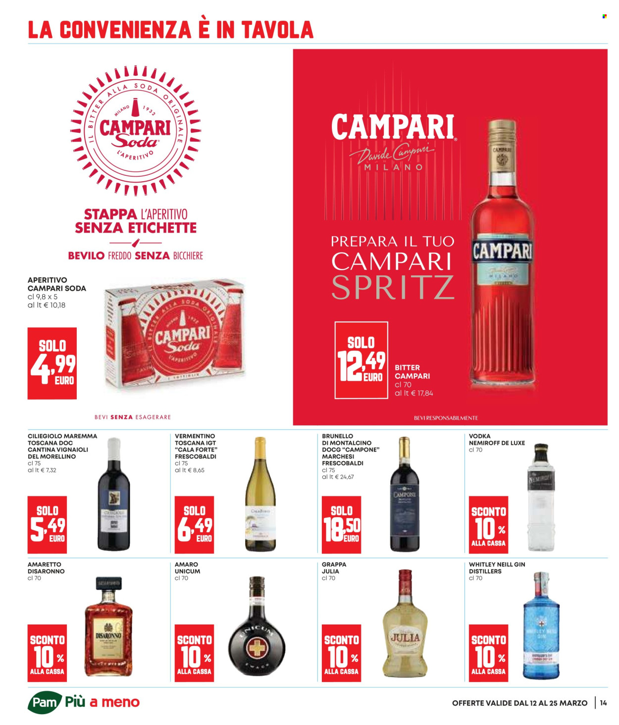 Volantino Pam Panorama - 12/3/2026 - 25/3/2026. Pagina 14