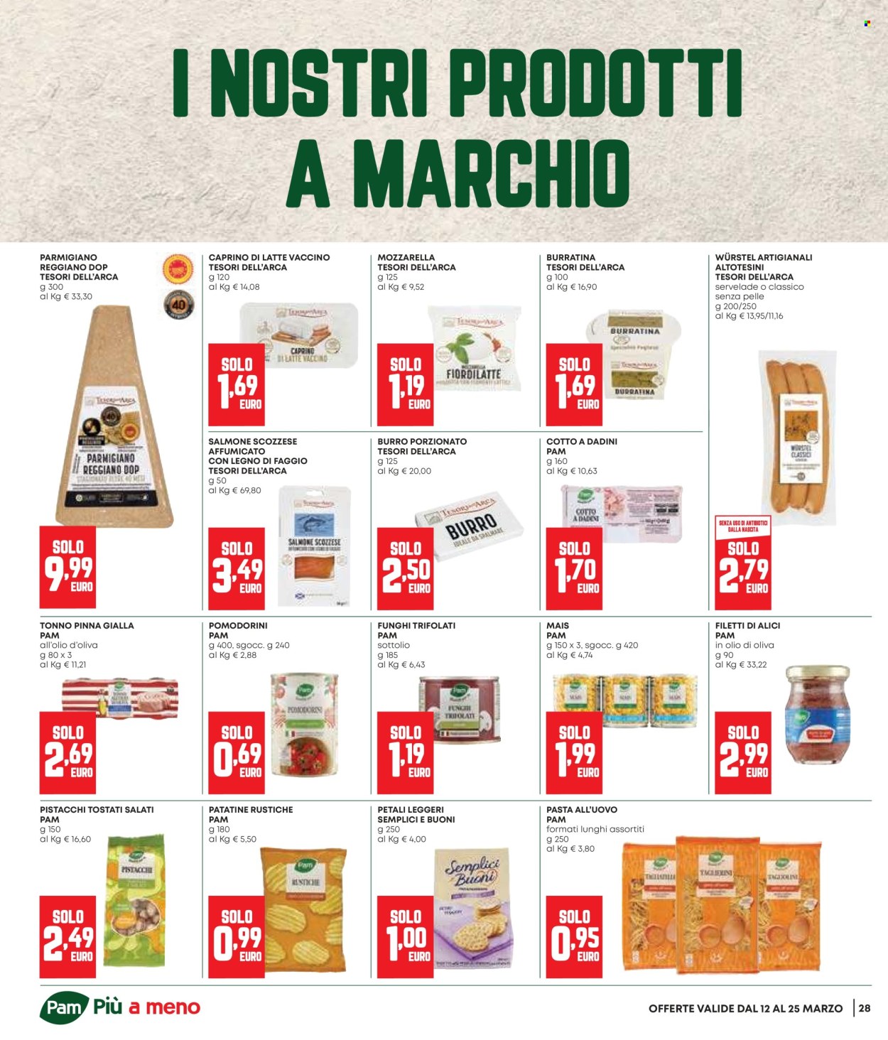 Volantino Pam Panorama - 12/3/2026 - 25/3/2026. Pagina 28