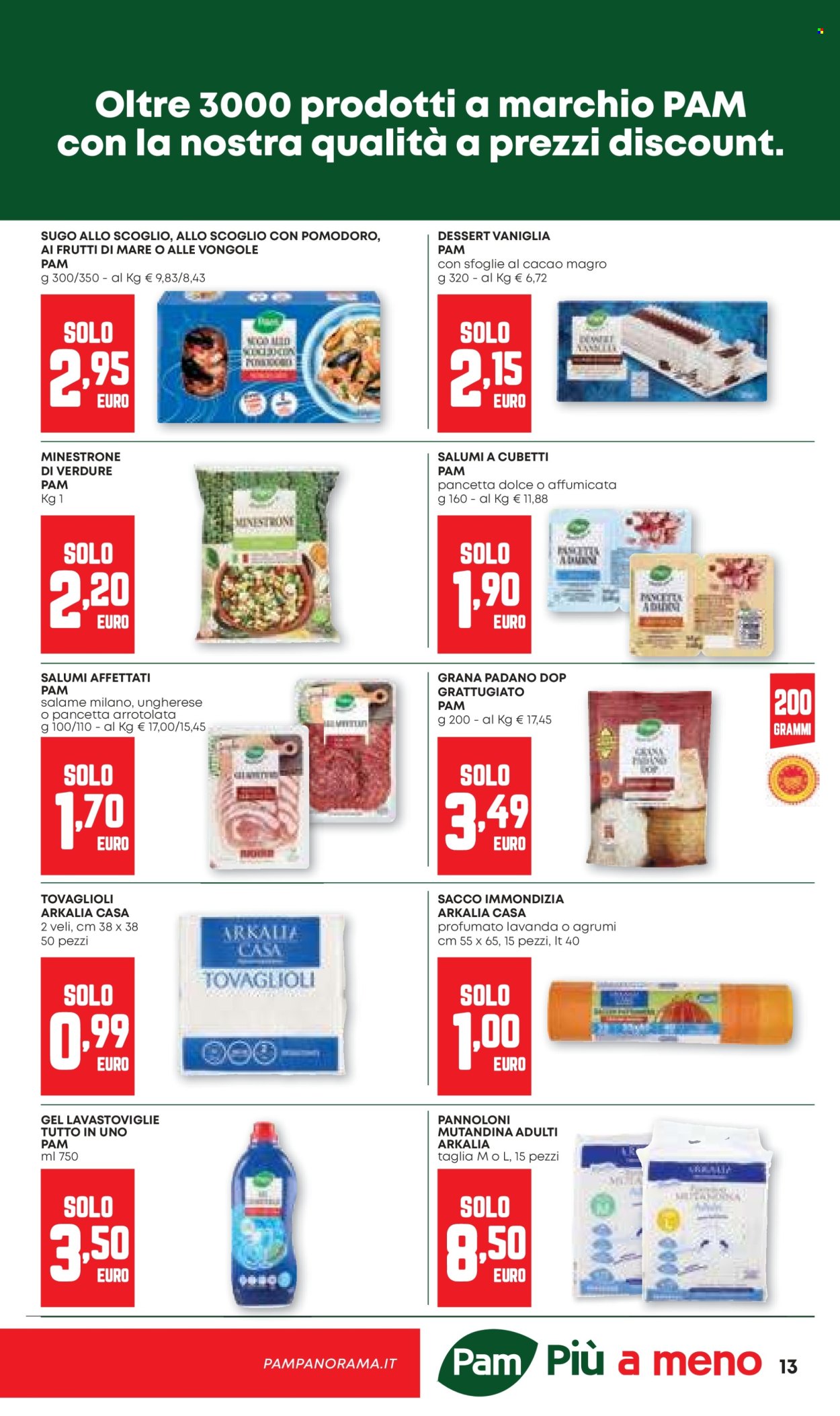 Volantino Pam Panorama - 12/3/2026 - 25/3/2026. Pagina 13