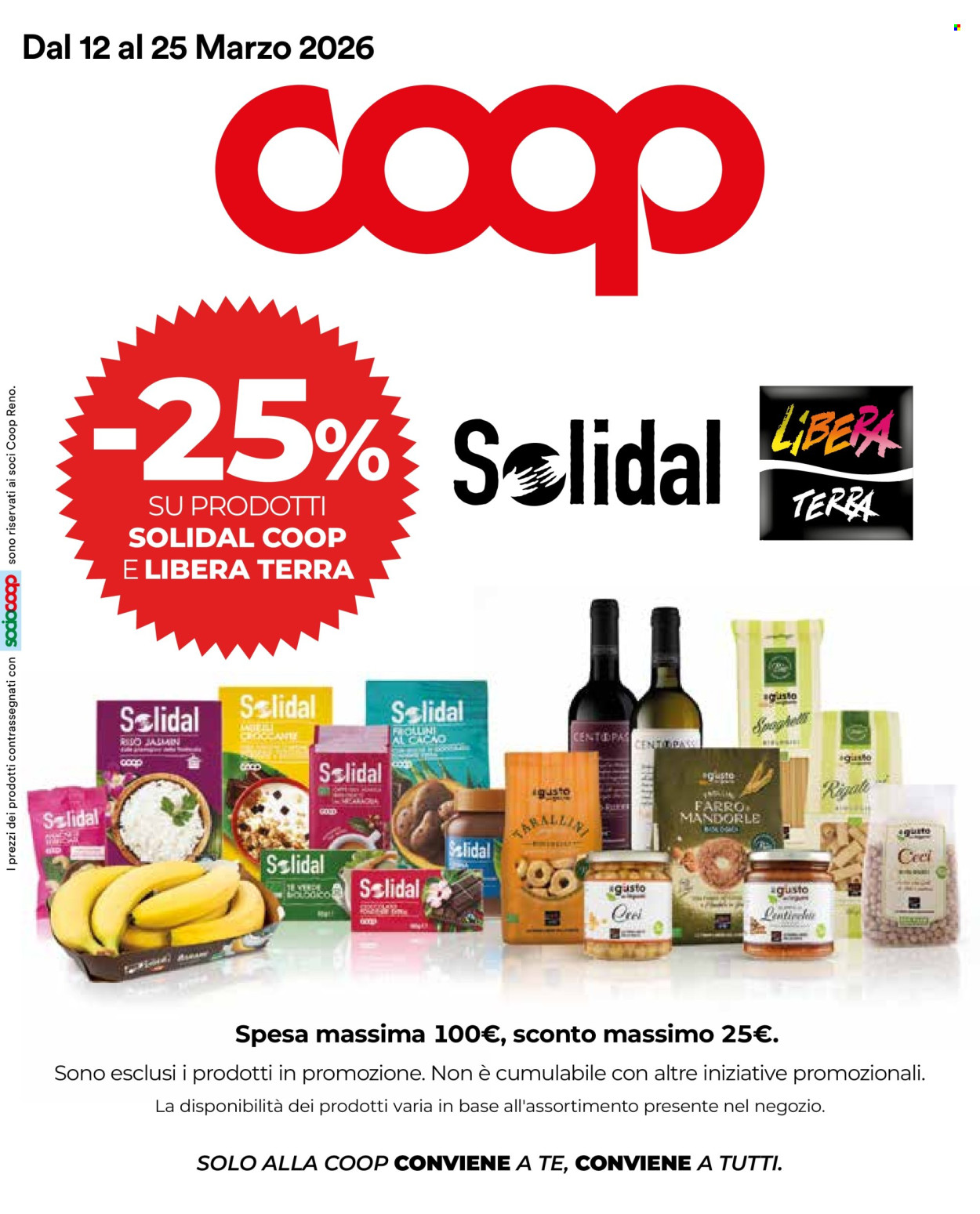 Volantino Coop - 12/3/2026 - 25/3/2026. Pagina 1