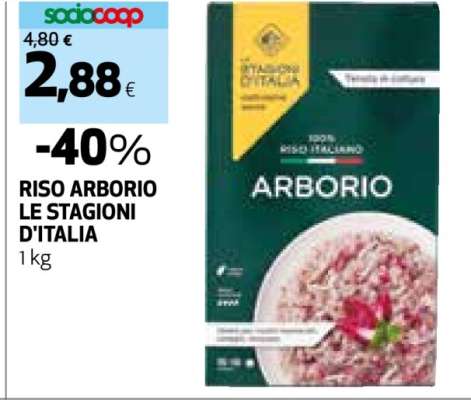 Riso Arborio Le Stagioni d’Italia