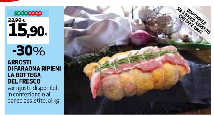 ARROSTI DI FARAONA RIPIENI LA BOTTEGA DEL FRESCO