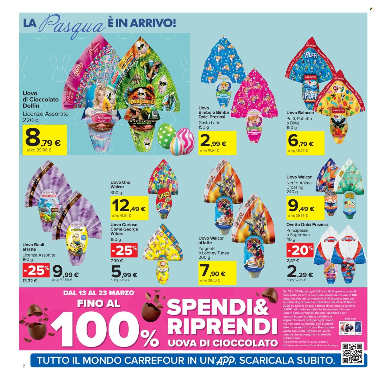 Volantino Carrefour - 13/3/2026 - 23/3/2026. Pagina 2