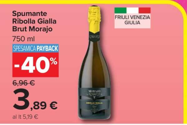 Spumante Ribolla Gialla Brut Morajo