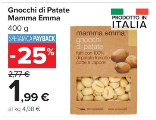 Gnocchi di Patate Mamma Emma