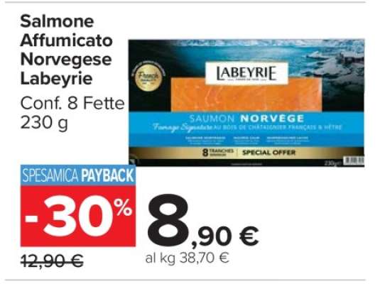 Salmone Affumicato Norvegese Labeyrie