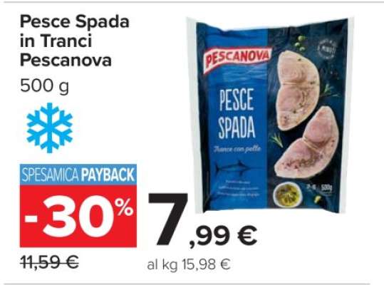 Pesce Spada in Tranci Pescanova