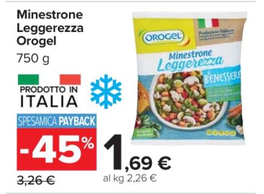 Minestrone Leggerezza Orogel