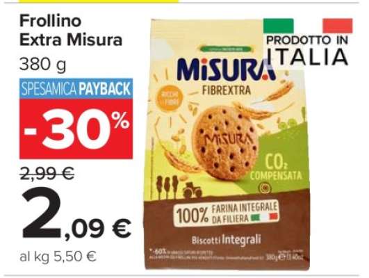 Frollino Extra Misura