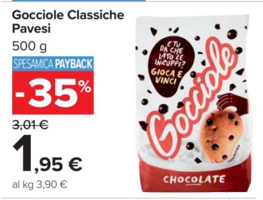 Gocciole Classiche Pavesi