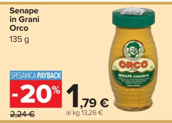 Senape in Grani Orco