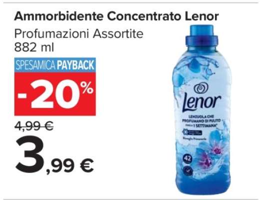 Ammorbidente Concentrato Lenor