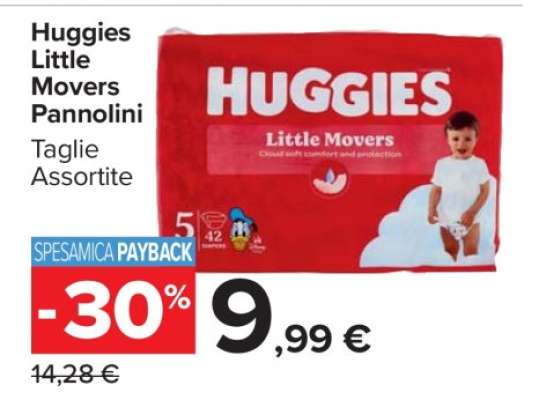 Huggies Little Movers Pannolini