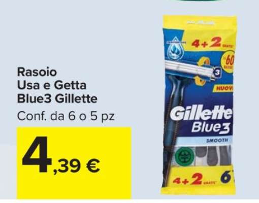 Rasoio Usa e Getta Blue3 Gillette