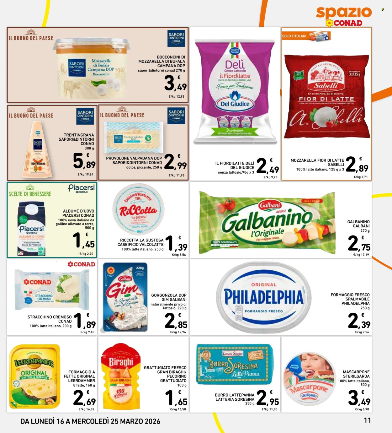 Volantino Spazio Conad - 16/3/2026 - 25/3/2026. Pagina 11