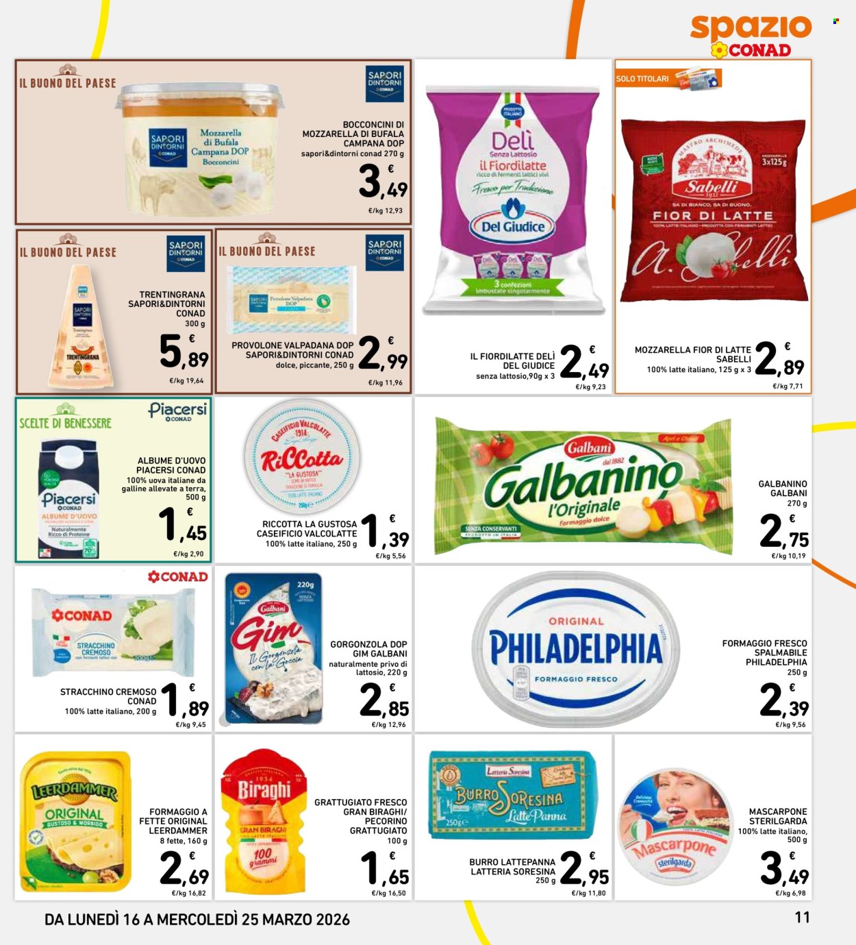 Volantino Spazio Conad - 16/3/2026 - 25/3/2026. Pagina 11
