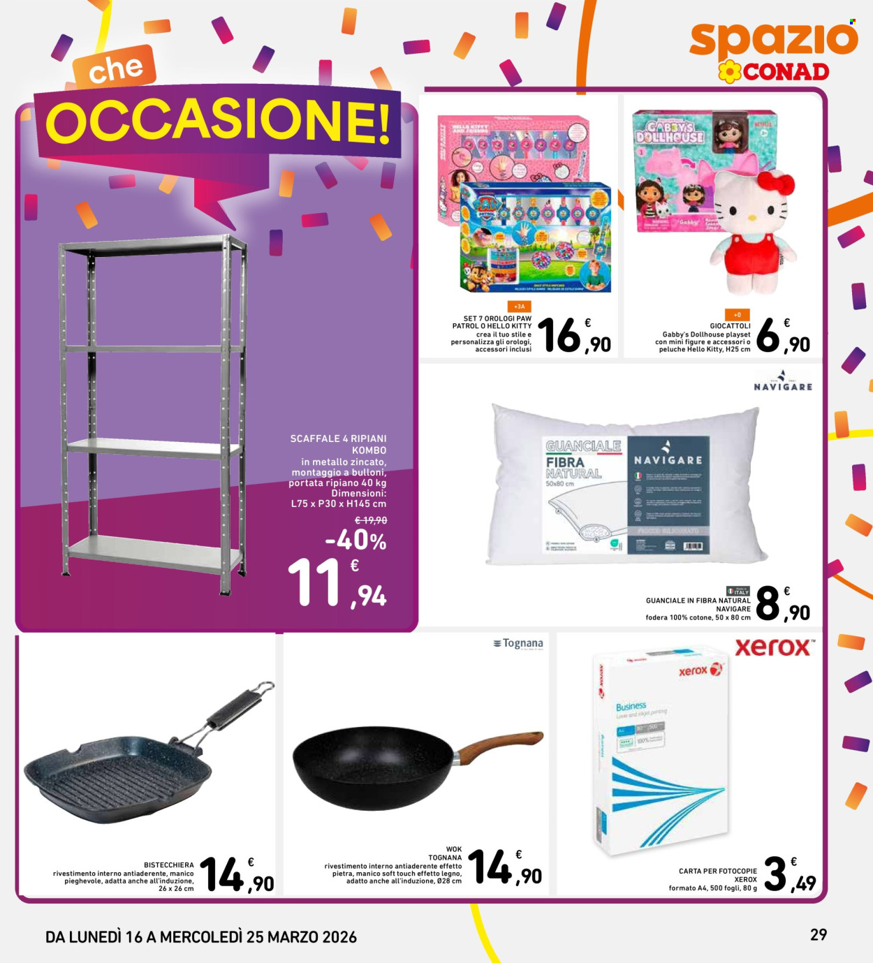 Volantino Spazio Conad - 16/3/2026 - 25/3/2026. Pagina 29