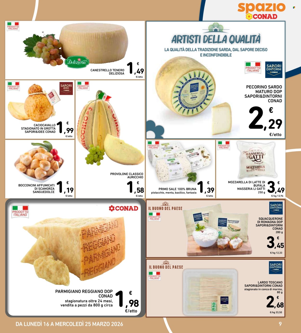 Volantino Spazio Conad - 16/3/2026 - 25/3/2026. Pagina 9