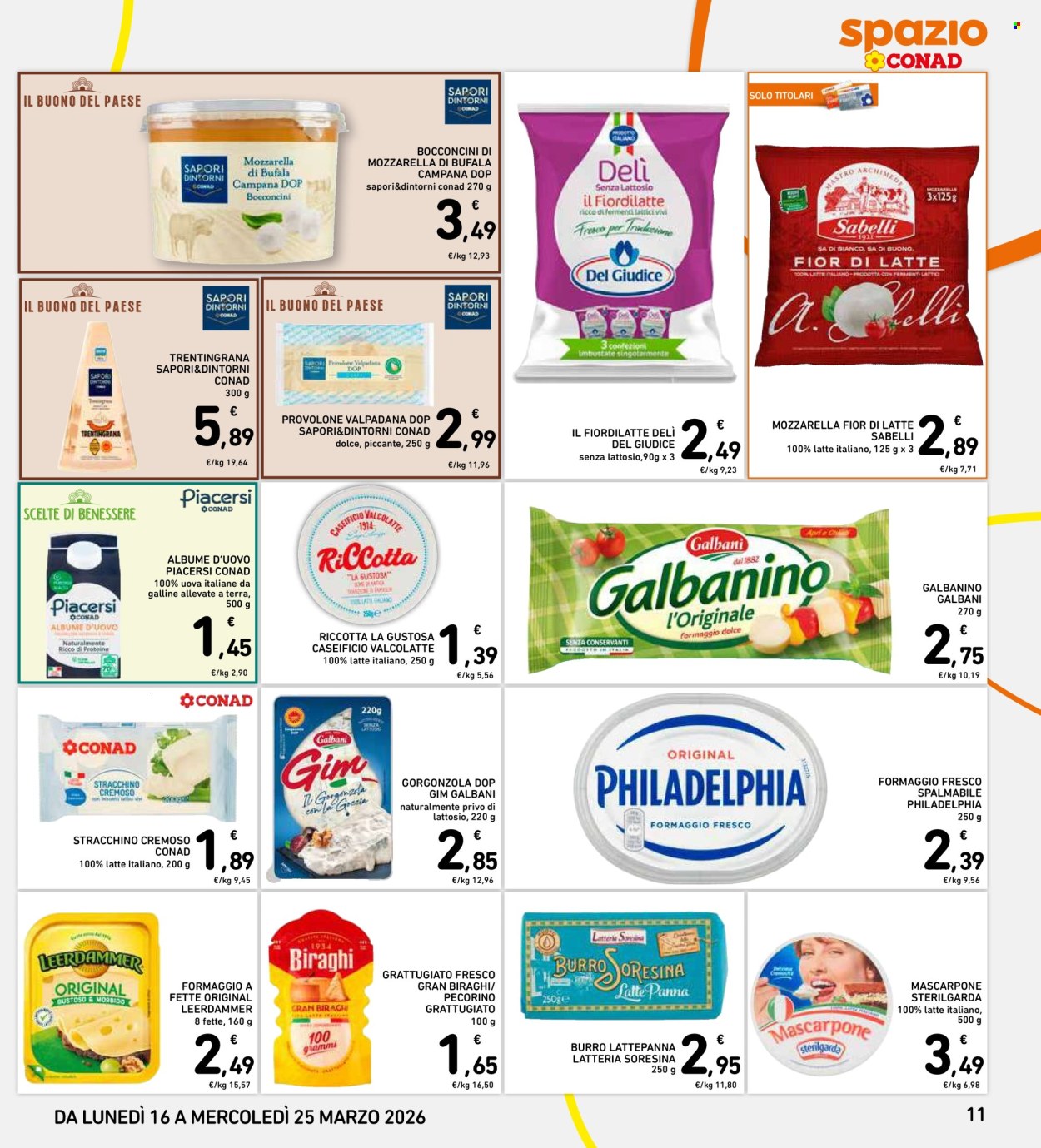 Volantino Spazio Conad - 16/3/2026 - 25/3/2026. Pagina 11