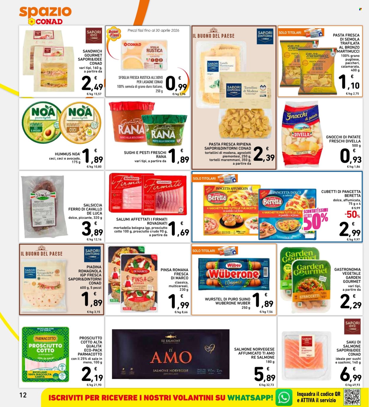 Volantino Spazio Conad - 16/3/2026 - 25/3/2026. Pagina 12