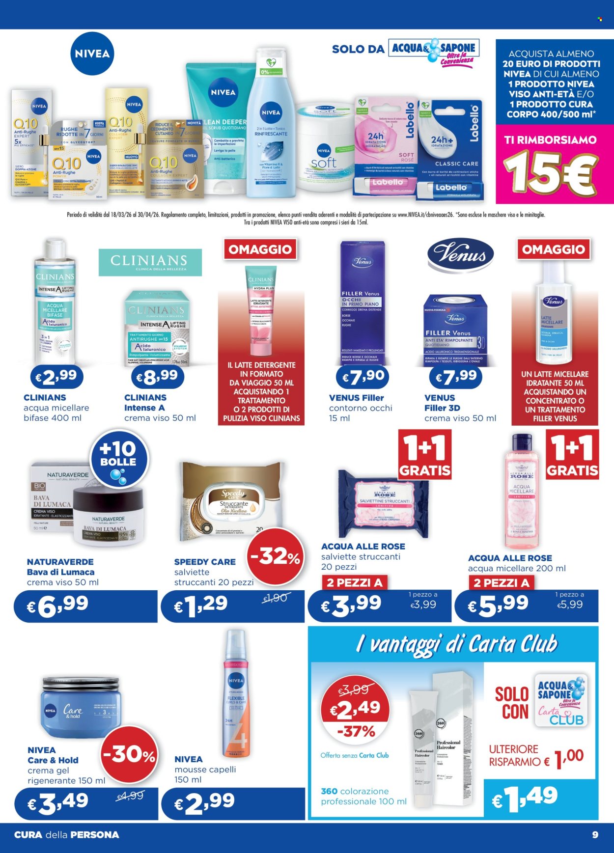 Volantino Acqua & Sapone - 18/3/2026 - 8/4/2026. Pagina 9