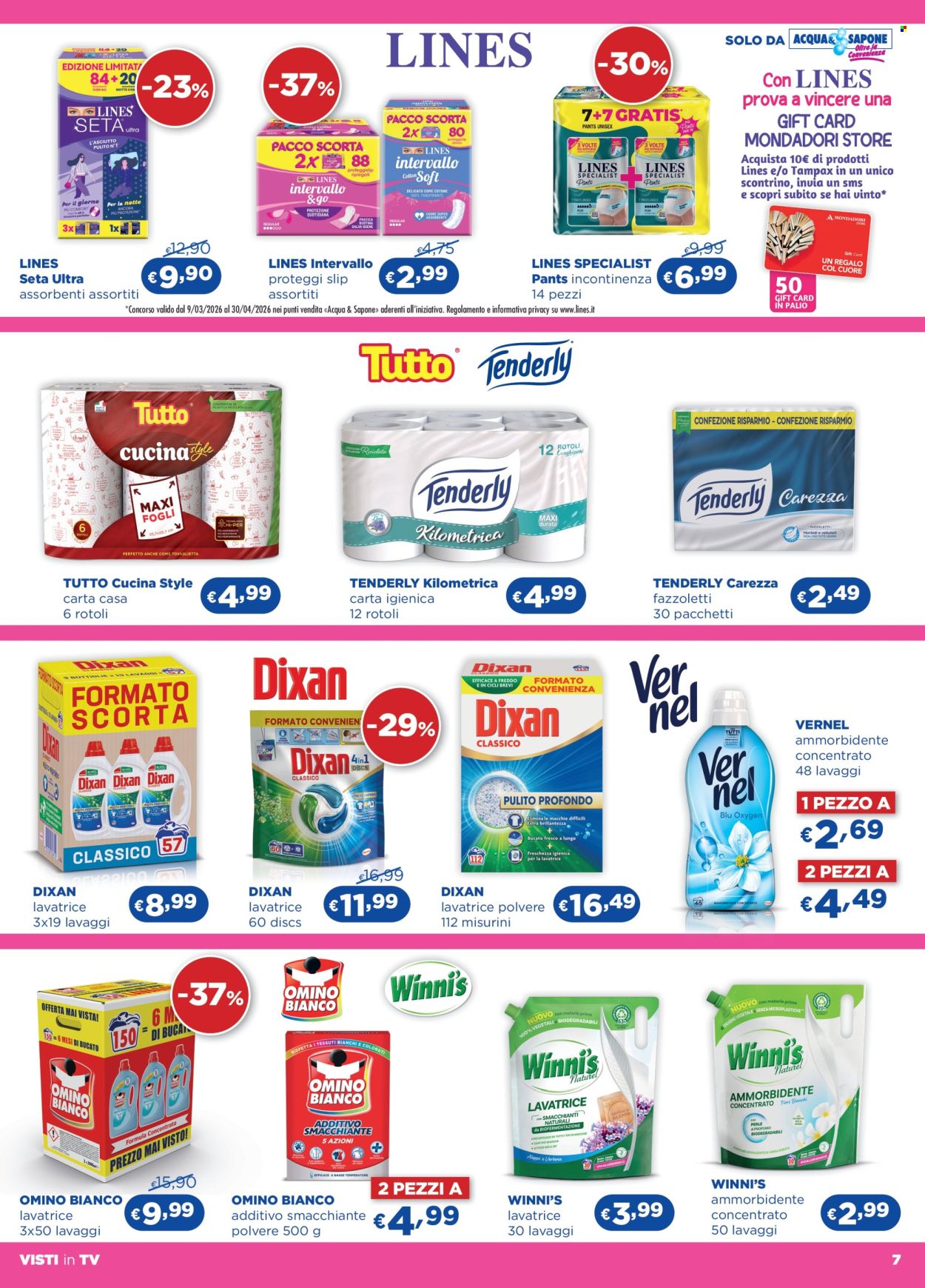 Volantino Acqua & Sapone - 18/3/2026 - 4/4/2026. Pagina 7