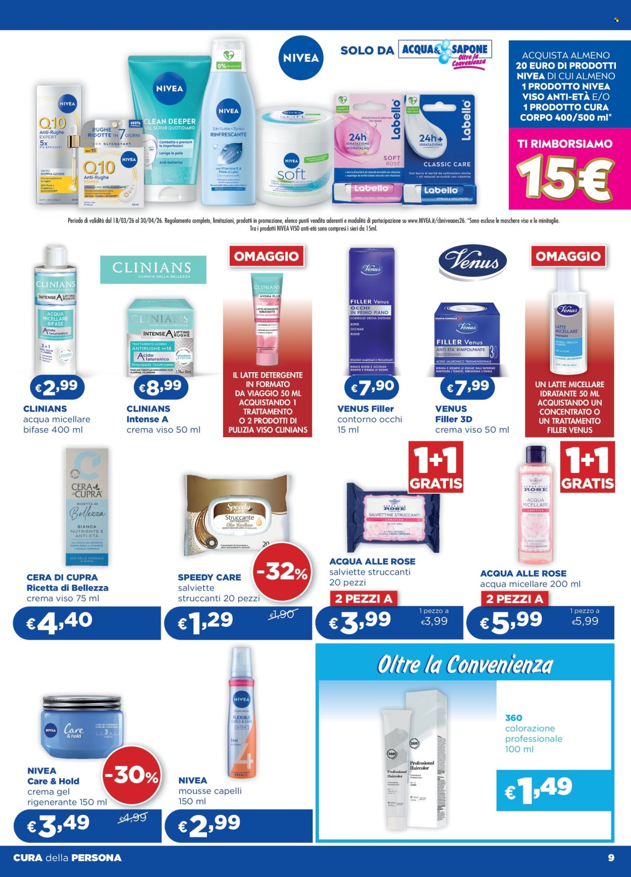 Volantino Acqua & Sapone - 18/3/2026 - 4/4/2026. Pagina 9