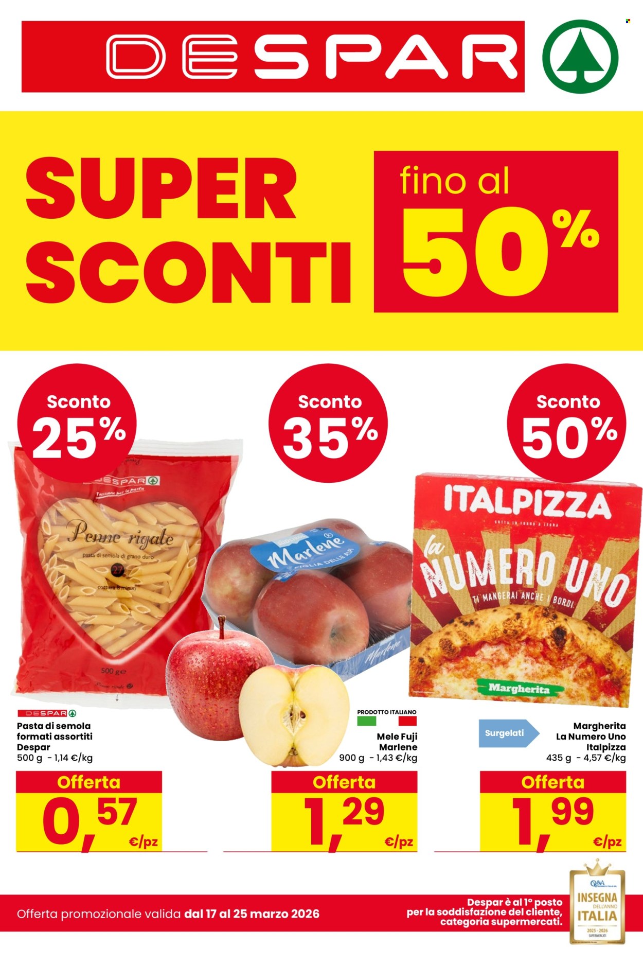 Volantino Despar - 17/3/2026 - 25/3/2026. Pagina 1
