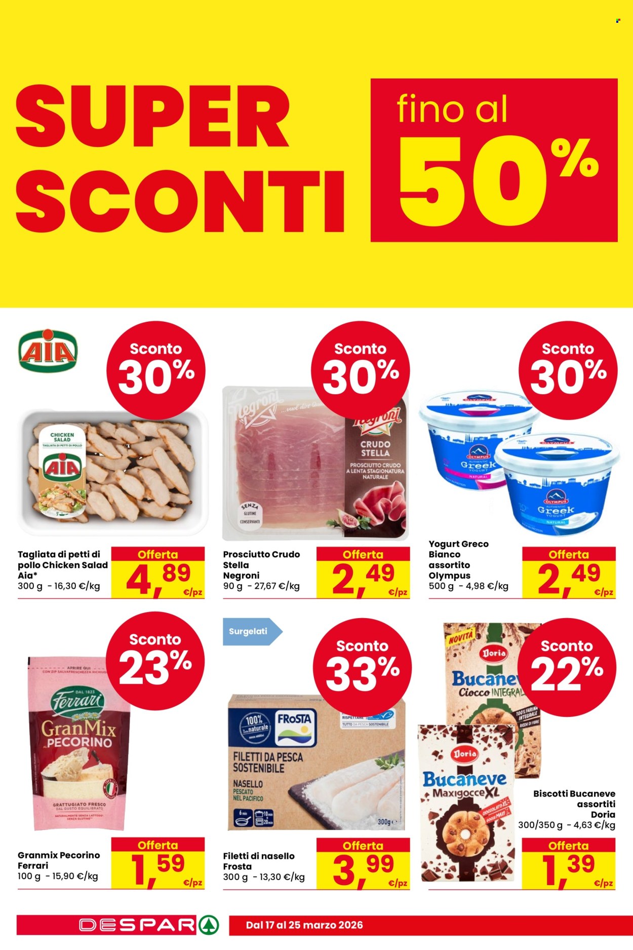 Volantino Despar - 17/3/2026 - 25/3/2026. Pagina 2