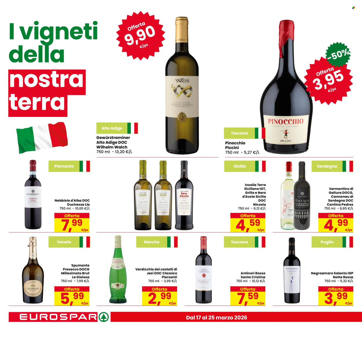 Volantino Eurospar - 17/3/2026 - 25/3/2026. Pagina 14