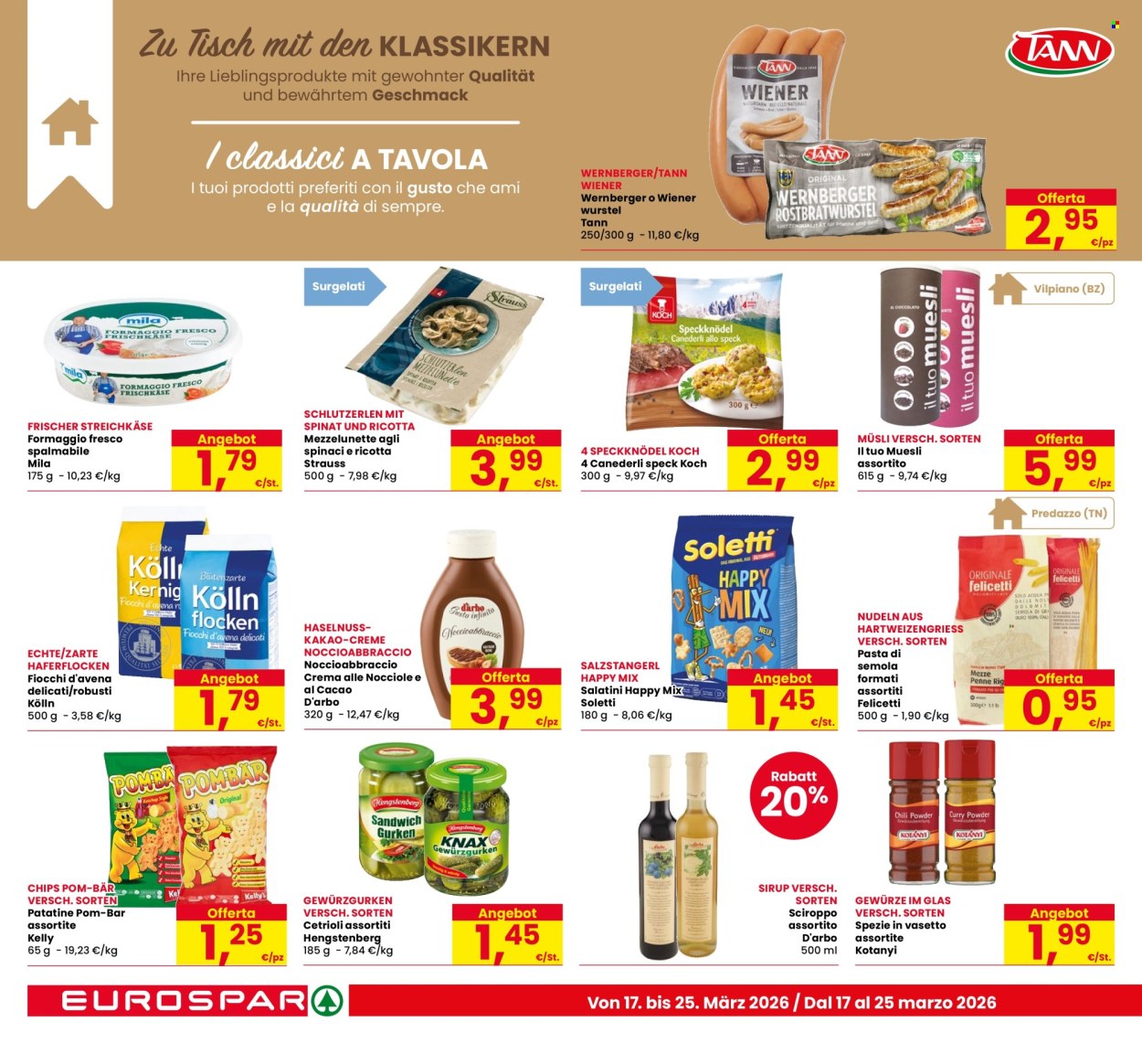 Volantino Eurospar - 17/3/2026 - 25/3/2026. Pagina 8