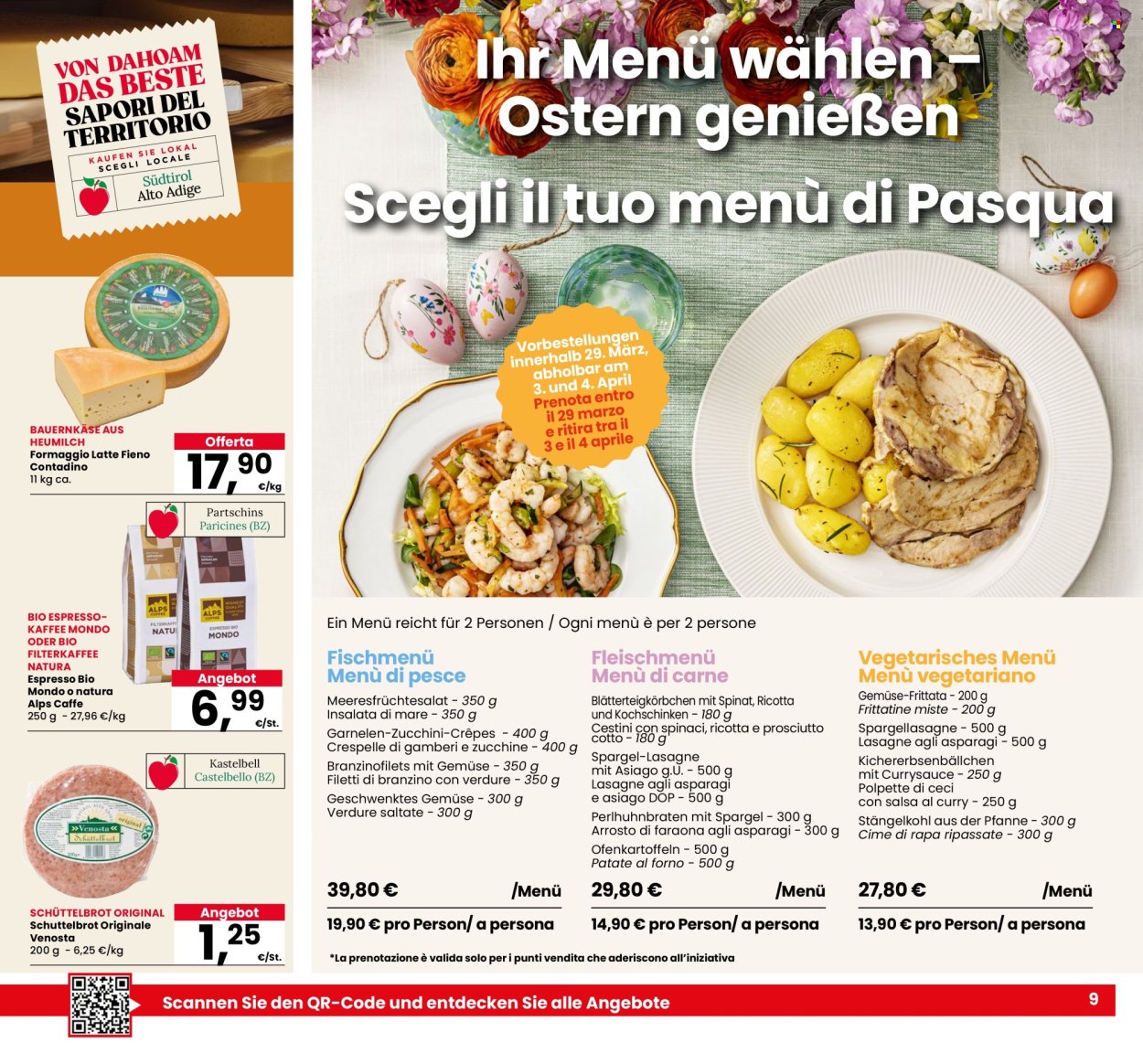 Volantino Eurospar - 17/3/2026 - 25/3/2026. Pagina 9
