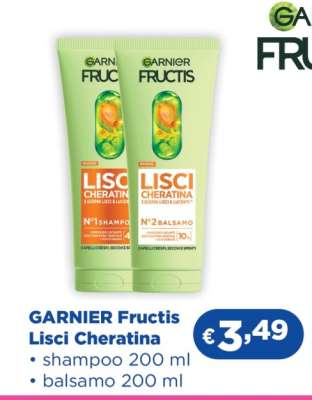 Garnier Fructis Lisci Cheratina