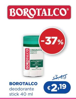 BOROTALCO deodorante stick 40 ml