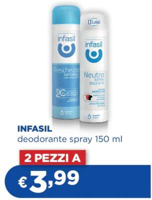 INFASIL DEODORANTE SPRAY 150 ml